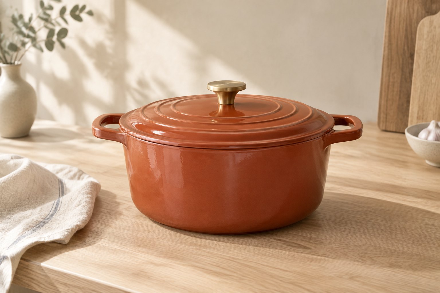 The Wren Dutch Oven in Rust