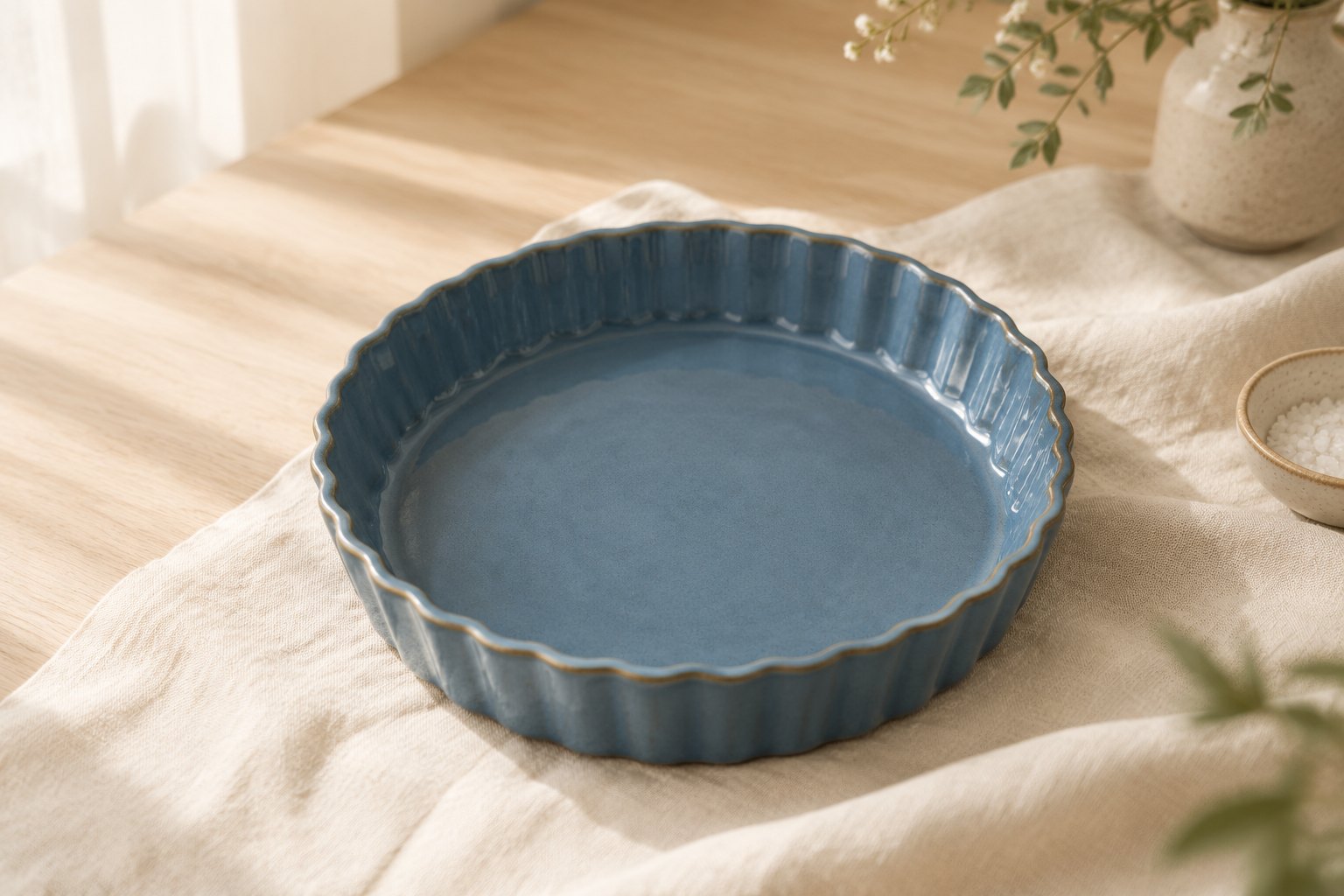 Fluted Pie Dish